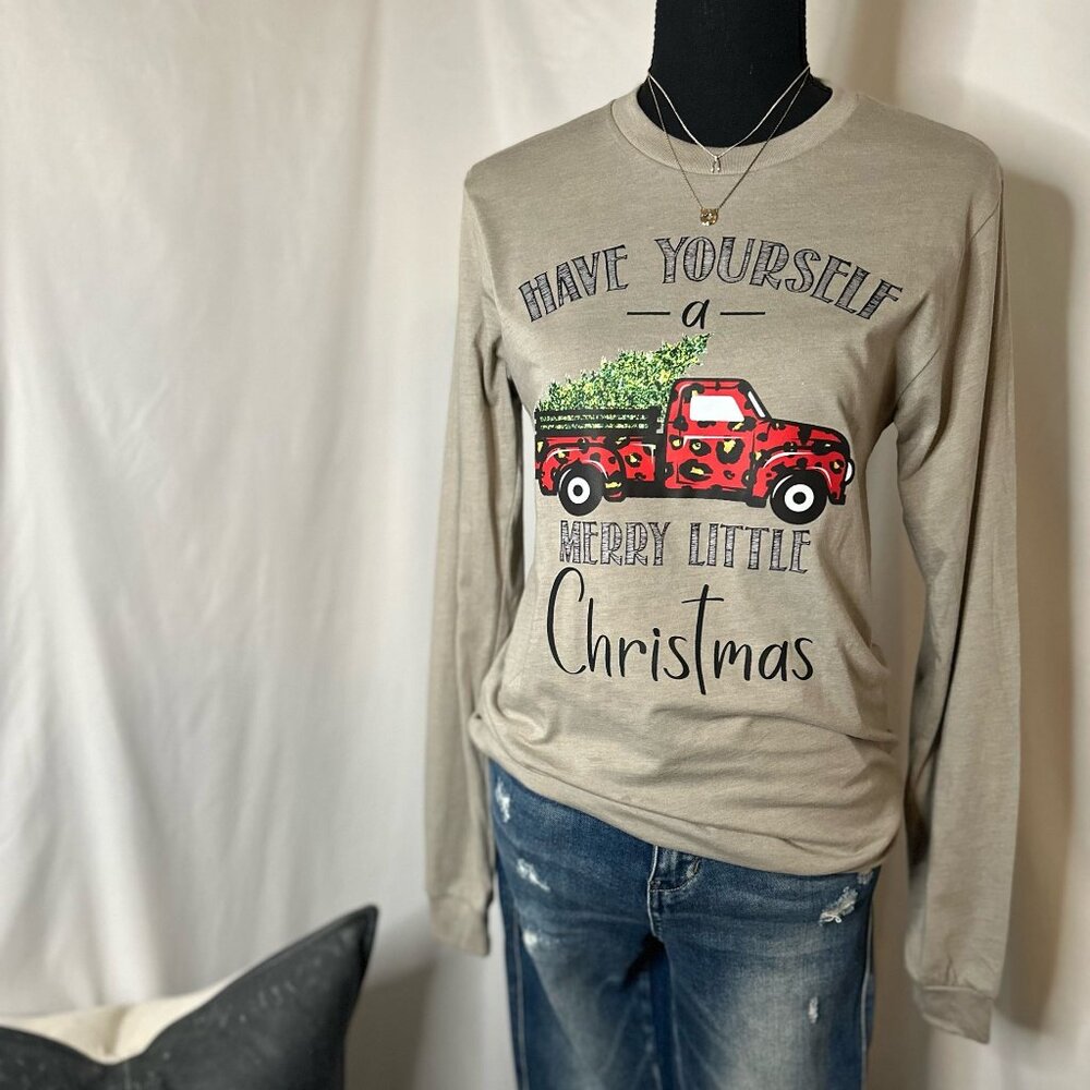 NWT Have Yourself A‎ Merry Little Christmas Long Sleeve Tee